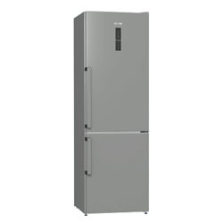 Gorenje NRC6192TXUK Freestanding Fridge Freezer, A++ Energy Rating, 60cm wide, Metallic Grey